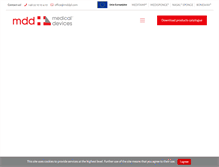 Tablet Screenshot of mddpl.com